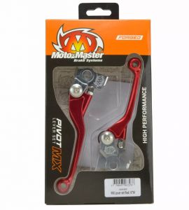 MOTO MASTER výklopné páčky PIVOT (červená), GAS GAS, HUSQVARNA, BRAKTEC