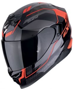 SCORPION prilba na motocykel EXO-520 EVO AIR LENA (čierna/červená)