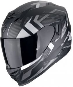 SCORPION prilba na motocykel EXO-520 EVO AIR SENSUS (matná čierna/strieborná)