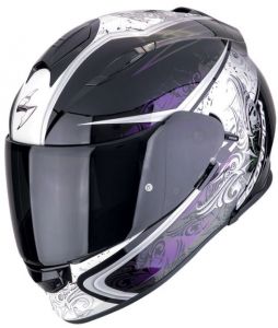 SCORPION prilba na motocykel EXO-491 RUN (čierna/chameleón)