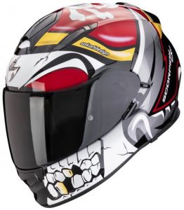 SCORPION prilba na motocykel EXO-491 PIRATE (červená)