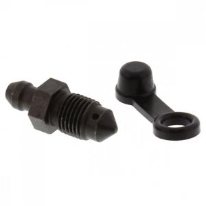 JMP odvzdušňovacia skrutka s viečkom M10 x 1.00 mm (čierna)