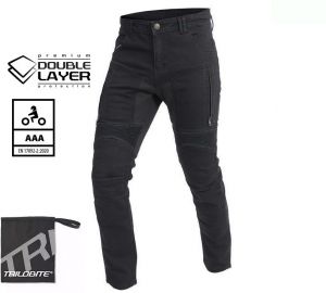 Kevlarové džínsy TRILOBITE 25608 Parado Doublelayer AAA (slim, čierna)