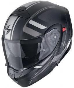 SCORPION prilba na motocykel EXO-930 EVO ARDENS (čierna matná/strieborná)