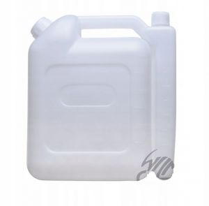 Kanister,Nádoba na miešanie paliva (objem 4 litre) (25x21x12 cm)