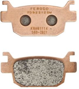 FERODO FDB2212SM brzdové platničky (sintrové), HONDA FES 125 2007-2015