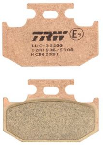 TRW LUCAS brzdové platničky (sinter), KAWASAKI, SUZUKI, YAMAHA
