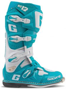 GAERNE topánky SG-12 PORTOFINO pre CROSS/ENDURO (svetlá modrá/biela)