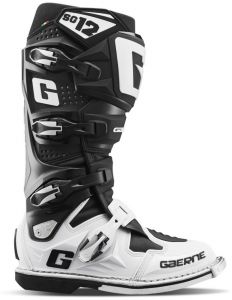 GAERNE topánky SG-12 pre CROSS/ENDURO (čierna/biela)