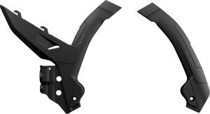 POLISPORT 8500100001 kryty rámu (čierna) KTM SX/SX-F/XC/XC-F 23-24, EXC/EXC-F 24