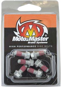 MOTO-MASTER M012019 skrutky brzdového kotúča (M6 x 13 mm, 6 ks), KTM, HUSQVARNA