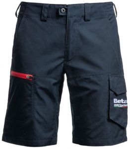BETA voľnočasové šortky (kraťasy) TEAM REPLICA (modrá/červená)