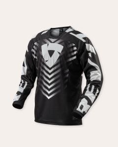 REVIT motocyklový dres ROUGH (čierna/biela farba)