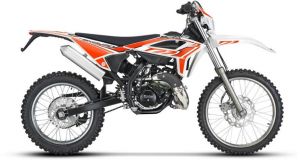 Motocykel Beta RR 2T 50 (biela farba)