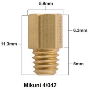 PROX 47.330/1 hlavná tryska MIKUNI typ 4/042 priemer #330