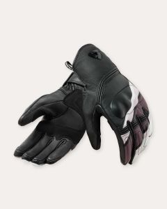 REVIT dámske kožené rukavice na motocykel REDHILL (čierna/ružová)
