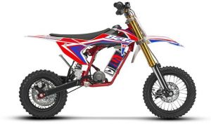 Motocykel BETA MINICROSS E (biela/modrá/červená)