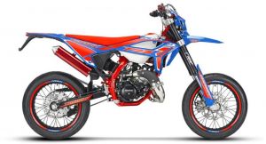 Motocykel BETA RR MOTARD 2T 50 TRACK RED/BLUE (červená/modrá)