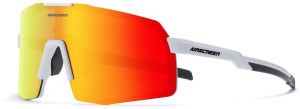 AIRSCREEN slnečné okuliare ACTIVITY (biely rám, irídiové červené sklo)
