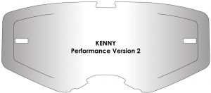 AIRSCREEN plexi pre okuliare KENNY (číre), Performance 2