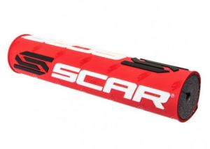 SCAR RACING chránič riadidiel MSXR (250 mm), červená