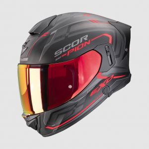 SCORPION prilba na motocykel EXO-530 AIR SLOPE (matná čierna/červená)