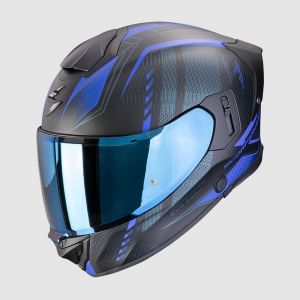 SCORPION prilba na motocykel EXO-530 AIR THERAS (matná čierna/modrá)