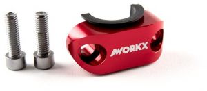 AWORKX AW-20131 objímka brzdovej a spojkovej páčky (červená, BREMBO), KTM, HSQ