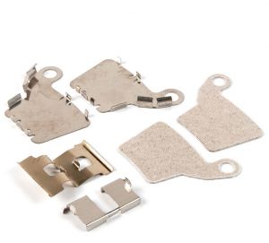 AWORKX AW-20602-002 prítlačné pliešky brzdových platničiek, BETA, FANTIC, HONDA