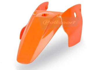 POLISPORT 8561800001 zadný blatník (oranžová), KTM SX 65 (2002-2008)