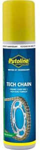 Sprej na reťaz Tech Chain závodné športové moto - 75ML PUTOLINE - biely
