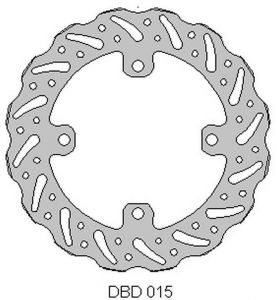 DELTA BRAKING ONL_DBD015G zadný brzdový kotúč, (240x115x4mm) (4x10,5mm) KAWASAKI