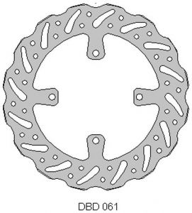 DELTA BRAKING ONL_DBD061G predný brzdový kotúč (270x109,5x4mm), 4x9,5mm KAWASAKI