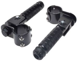 AW5531B univerzálne stúpačky (čierna), dĺžka 123 mm, priemer 25 mm