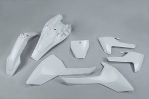 UFO HUKIT620999 kompletná sada plastov (biela), HUSQVARNA TC 85 '18-'24