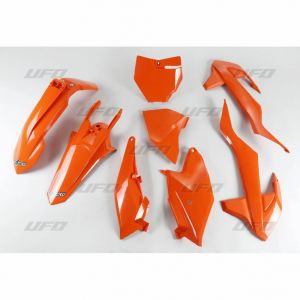 UFO KTKIT519127 kompletná sada plastov (oranžová), KTM SX 85 '18-'24