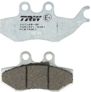 TRW LUCAS MCB734EC brzdové platničky, APRILIA, DERBI, KTM, YAMAHA, PIAGGIO/VESPA