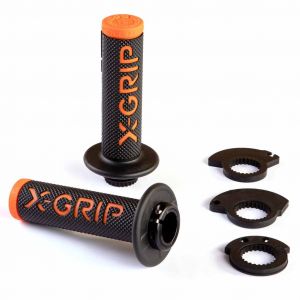 X-GRIP XG-2097 gripy BRAAAAP (čierna/oranžová), rukoväte