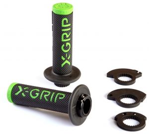 X-GRIP XG-2101 gripy BRAAAAP (čierna/zelená), rukoväte