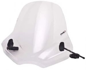 PUIG plexi na motocykel 5267W TOURING II (číre), BENELLI BN 125 (18-25)