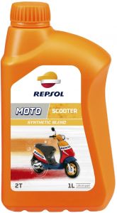 REPSOL MOTO 2T SCOOTER, polosyntetický motorový olej pre skútre