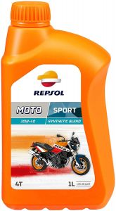 REPSOL MOTO SPORT 4T 10W40 1L - motorový olej pre štvortaktné motory