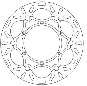 brzdový kotúč plávajúci (zväčšený, priemer 270 mm), NEWFREN DF5040AF - Suzuki