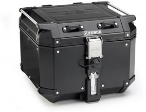Vrchný čierny hliníkovy kufor KAPPA KFR420B TOPCASE K-FORCE,  MONOKEY, 42 L