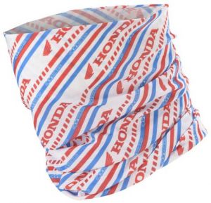 nákrčník HONDA NECK TUBE, ALPINESTARS (biela/červená/modrá)