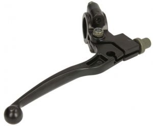 Sada držiak + páčka spojky čierna na priemer riaditok 22mm