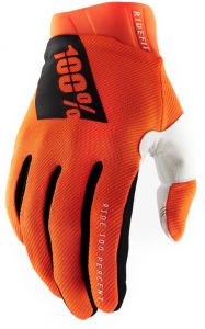 rukavice RIDEFIT, 100% - USA (oranžová)