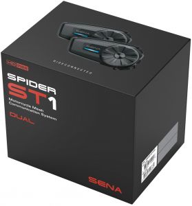 Mesh handsfree headset Spider ST1 (dosah 2 km), SENA (sada 2 jednotiek)