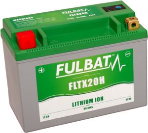 lithiová bateria  LiFePO4  FULBAT  12V, 7Ah, 420A, hmotnost 1,12 kg, 175x87x130
