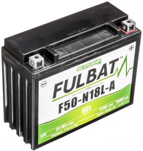 batéria 12V, F50-N18L-A GEL (12N18-3A) 21Ah, 350A,bezúdržbová GEL, FULBAT 550833